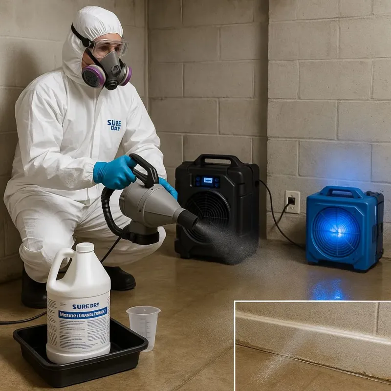 Sanitization and Odor Removal process in Aguas Buenas, PR
