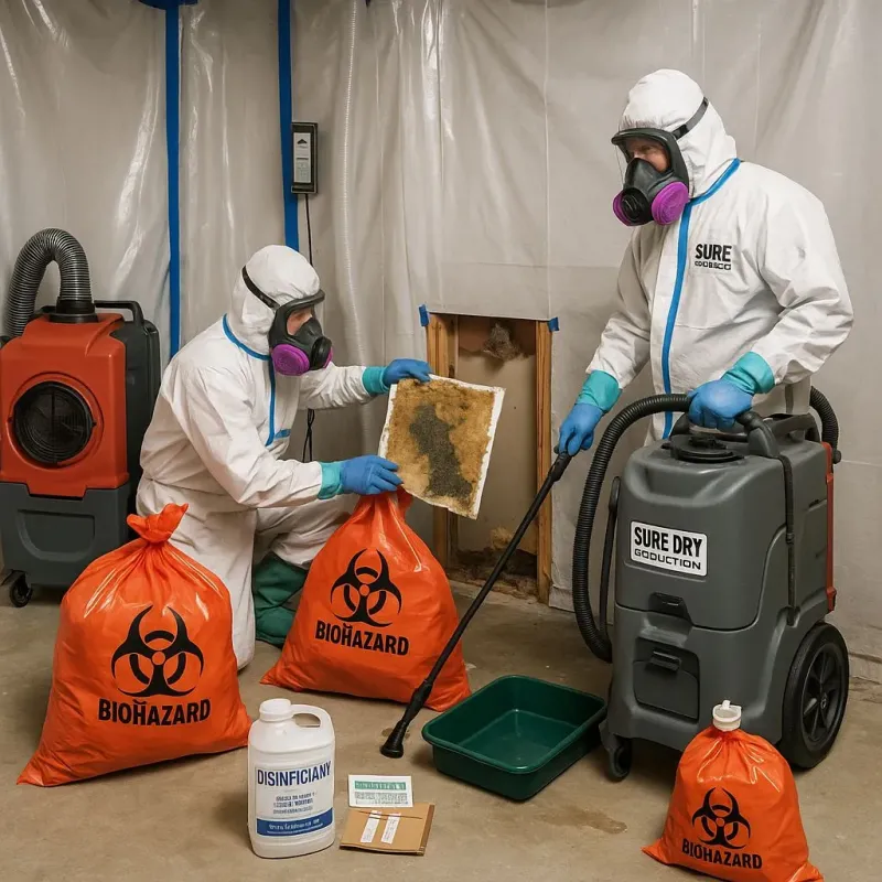 Contaminated Water Handling Protocols process in Aguas Buenas, PR